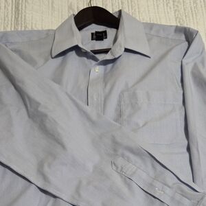 Jos. A. Bank Light Blue Pinstripe Dress Shirt